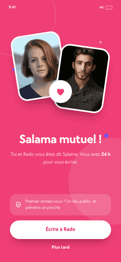 Écran Salama mutuel